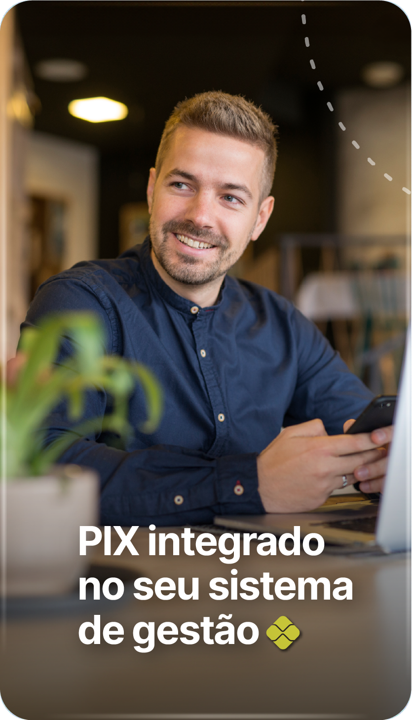 PIX integrado no seu sistema de gestão
